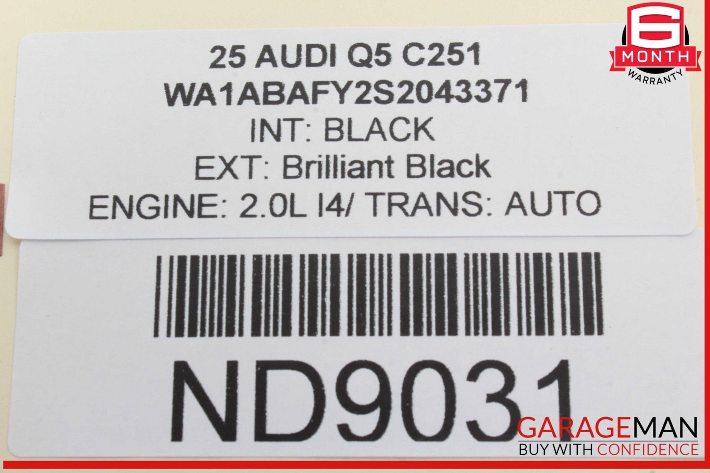 18-25 Audi Q5 Rear Right Passenger Side Door Control Module Unit 4M2959795K OEM