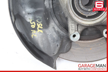 05-11 Mercedes R171 SLK350 Rear Left Spindle Knuckle Hub Bearing w/ Rotor Disc