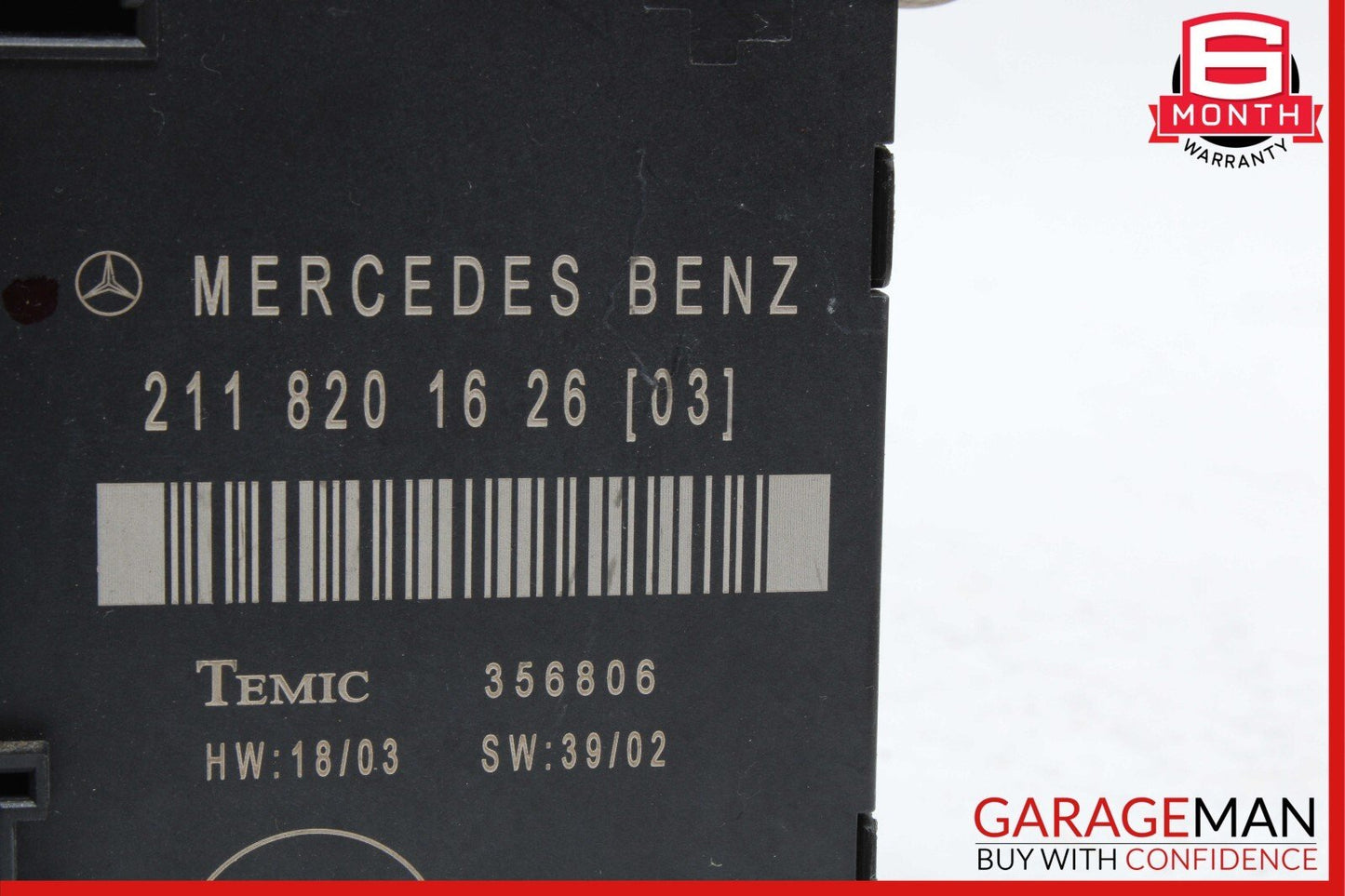 03-09 Mercedes W211 E550 E500 E63 AMG Rear Right Door Controller Module Unit