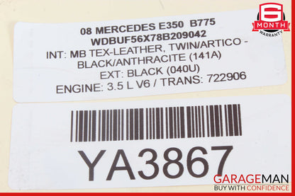 06-10 Mercedes W211 E350 CLS500 Fog Light Lamp Right Passenger 1698201656 OEM