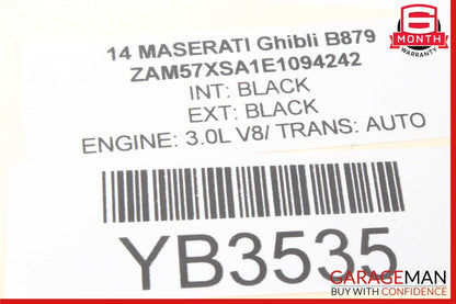 14-17 Maserati Ghibli Front Right Passenger Side Dash AC A/C Air Vent Grille OEM