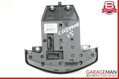 11-17 Porsche Cayenne 958 Rear Seat Heat Lock Switch Control Panel 7P5927325 OEM