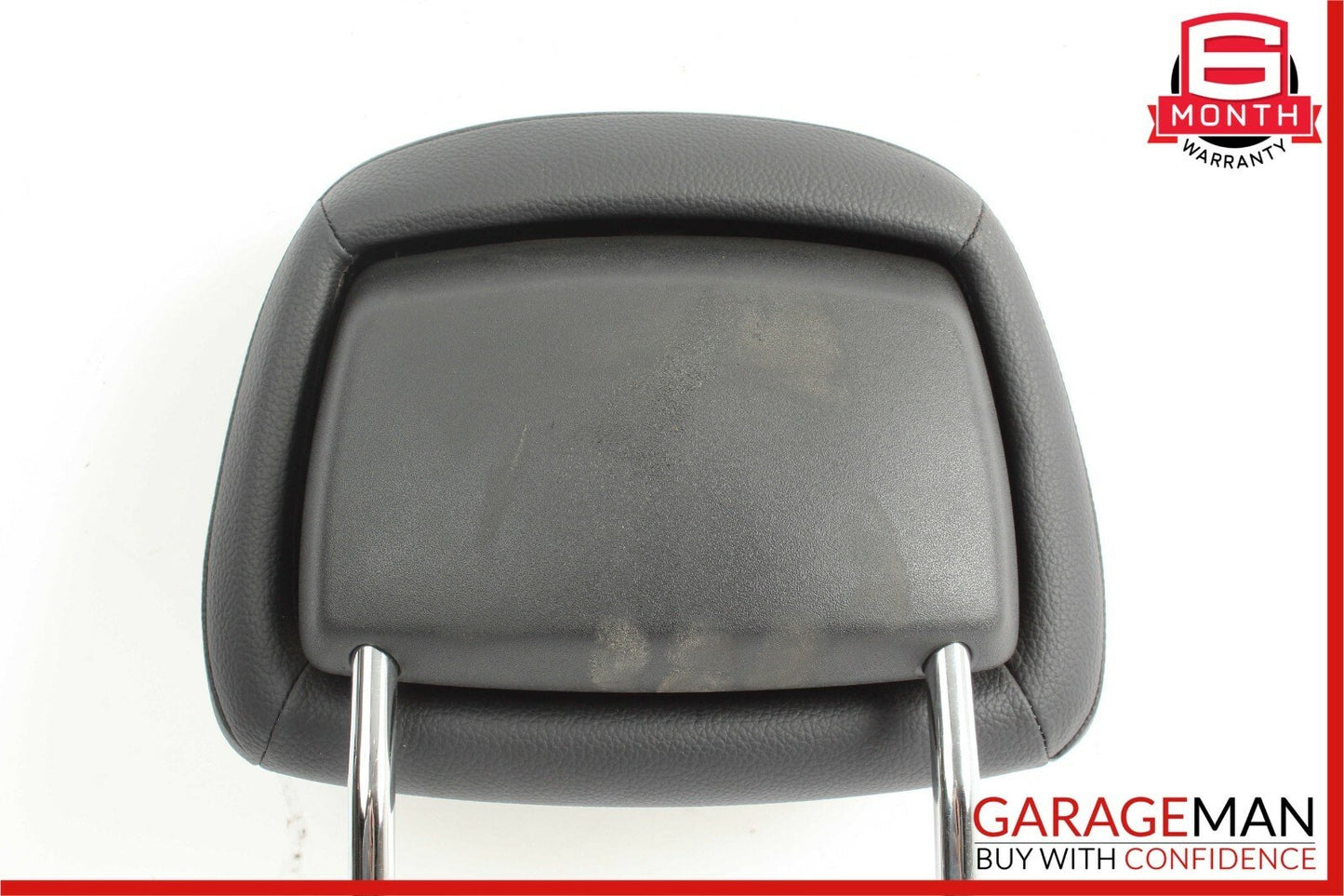 08-14 Mercedes W204 C250 Sedan Front Seat Cushion Headrest Head Rest Black OEM