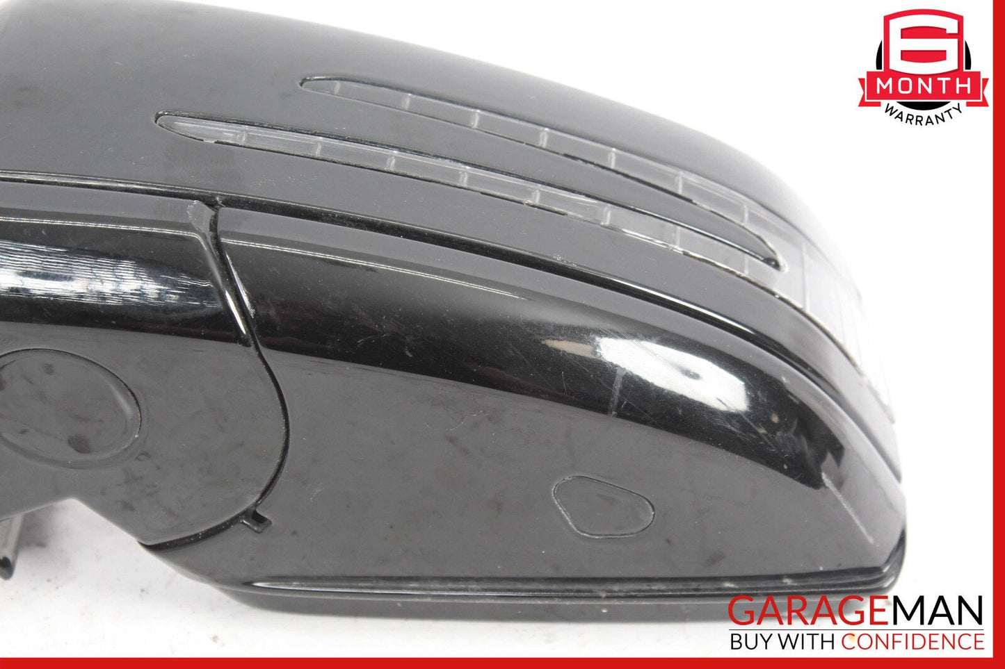 10-13 Mercedes W212 E63 E550 Sedan Front Left Side Mirror Door Rear View OEM
