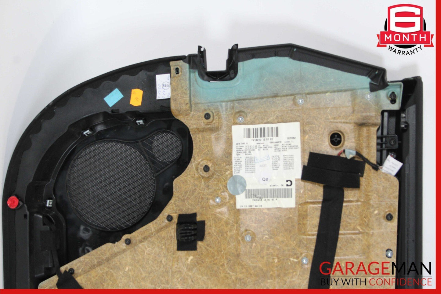 07-10 Mercedes W216 CL550 Front Right Side Interior Door Trim Panel Cover Black