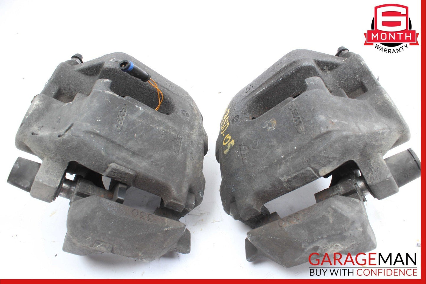 06-12 Mercedes W164 ML350 GL550 R350 Front Brake Calipers Set 1644202383 OEM