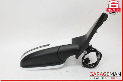 09-16 Audi A4 Front Right Passenger Side Door Rear View Mirror White OEM