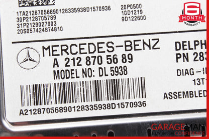 10-17 Mercedes W218 CLS500 C300 Sirius Satellite Radio Receiver Module Unit OEM