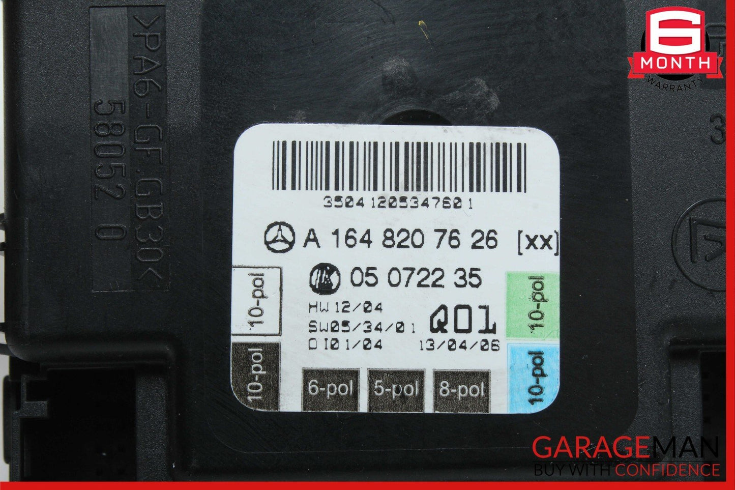 06-13 Mercedes X164 GL450 4MATIC Front Right Passenger Door Control Module OEM