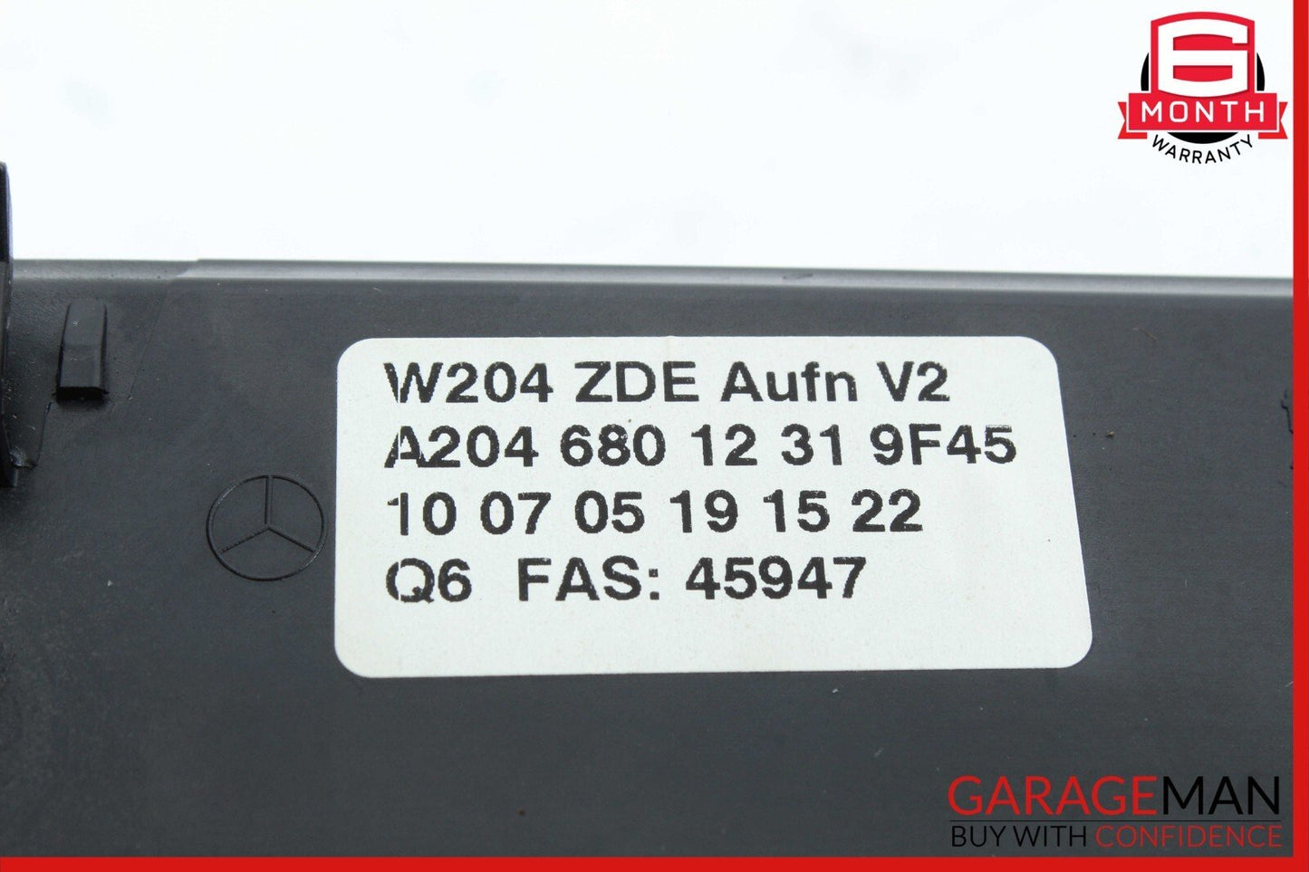 08-11 Mercedes W204 C300 Navigation LCD Display Screen Monitor w/ Cover OEM