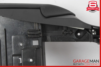11-18 Porsche Cayenne Hybrid S Center Console A/C Bezel Trim Leather Black OEM