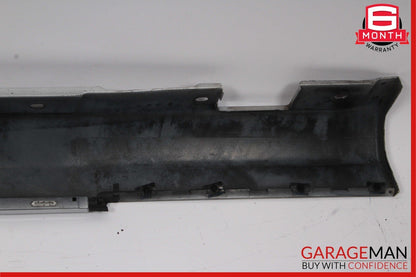06-09 Mercedes W209 CLK350 CLK550 Base Left Rocker Molding Side Skirt Silver