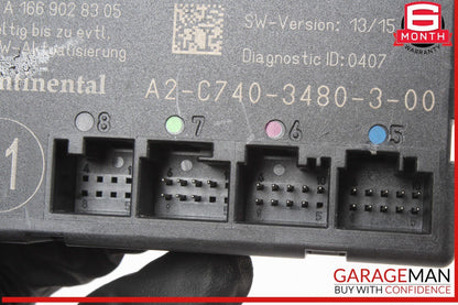 12-20 Mercedes W166 ML350 4MATIC CLA45 AMG Front Right Side Door Control Module