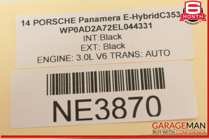 10-16 Porsche Panamera 970 E-Hybrid Front Left Center Dashboard AC Air Vent OEM