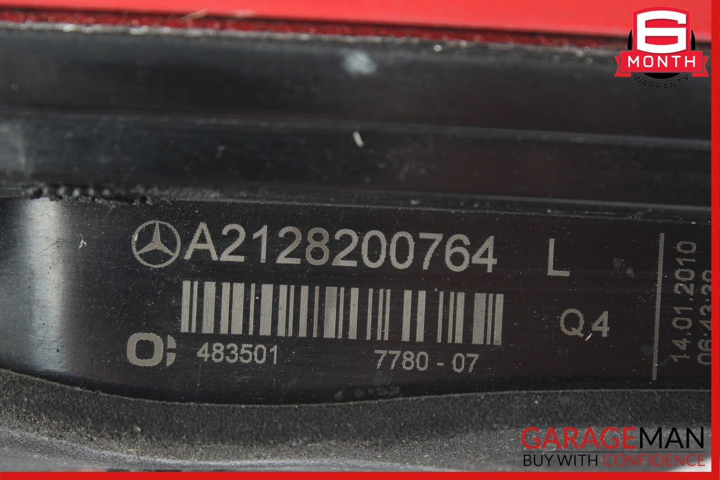 10-13 Mercedes W212 E550 E250 Inner Tail Light Lamp Rear Left Driver Side OEM