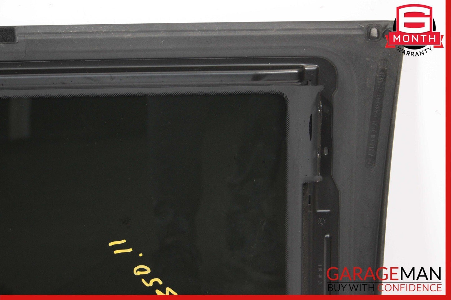 10-16 Mercedes W212 E550 E350 Center Panoramic Pano Sunroof Sun Roof Glass OEM