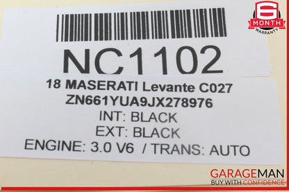 17-22 Maserati Levante Passive Entry RF Hub Control Module ECU OEM