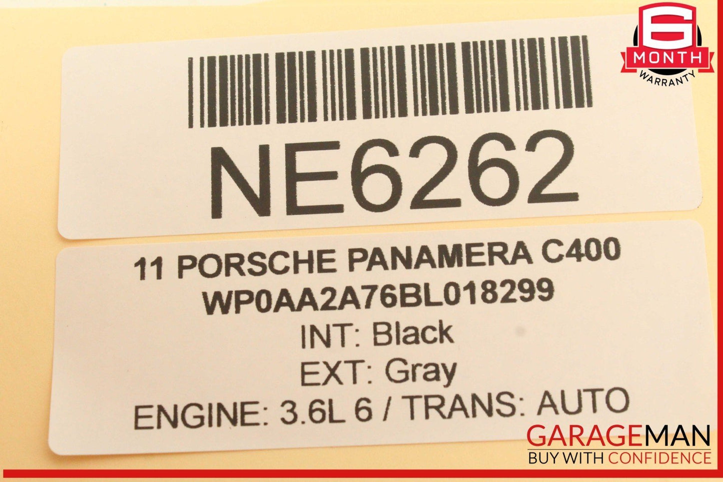 10-16 Porsche Panamera 970 Rear Right or Rear Left Side Door Control Module OEM
