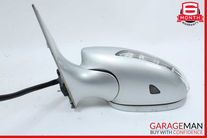 07-09 Mercedes W221 S550 Front Left Driver Side Mirror Door Rear View Silver OEM