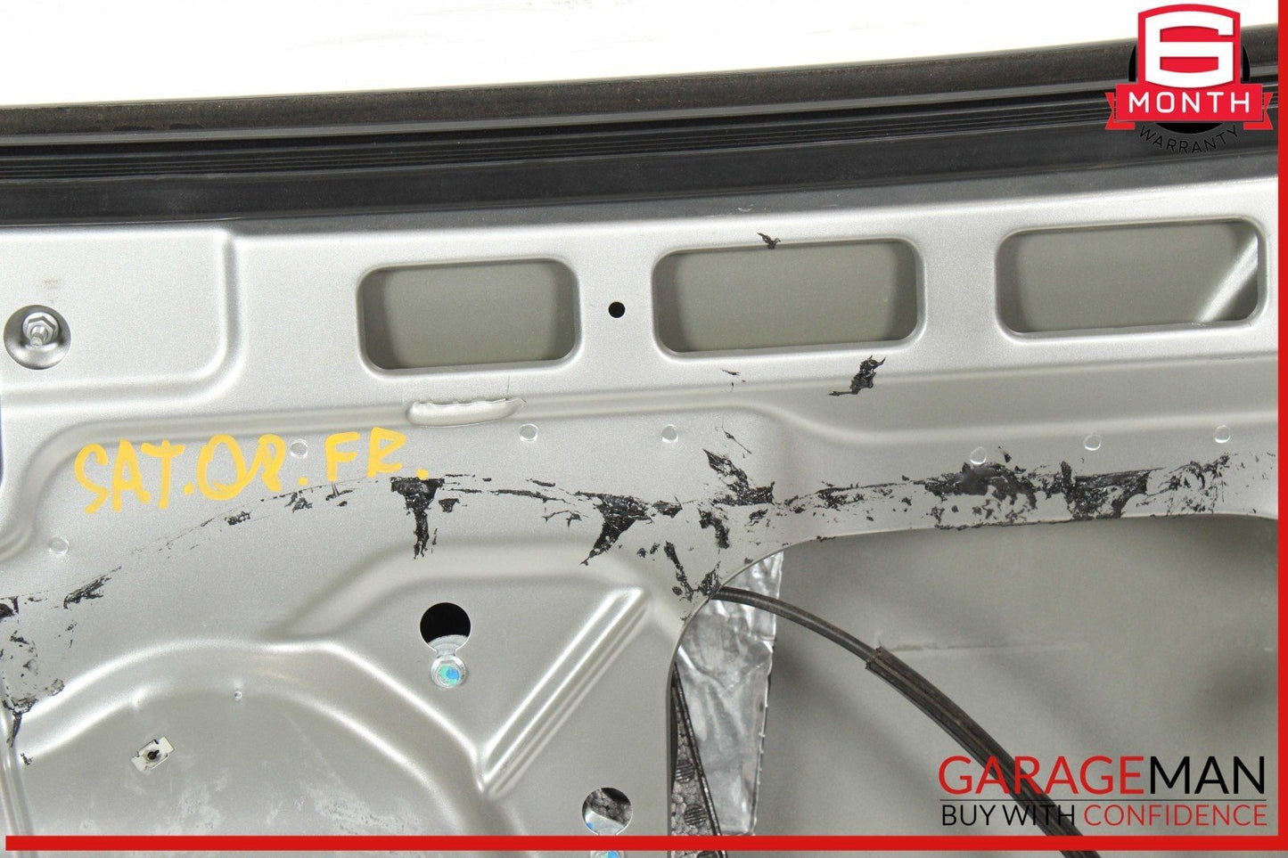 07-10 Saturn Sky Front Right Passenger Side Door Shell Panel White OEM