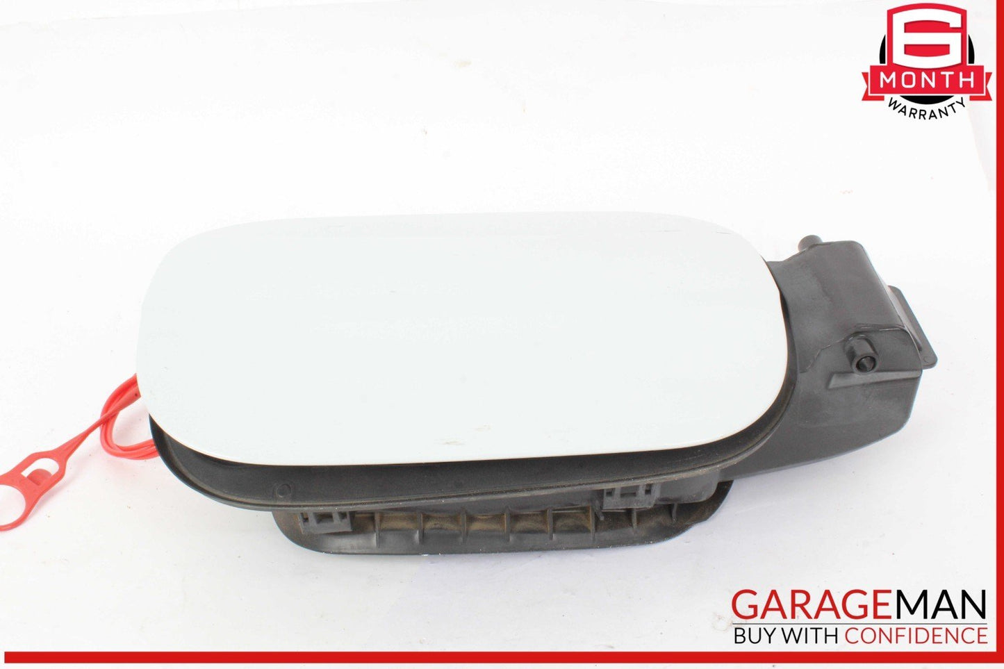 17-24 Audi Q7 Fuel Gas Tank Lid Door Flap Hinge White 4M0809906 OEM