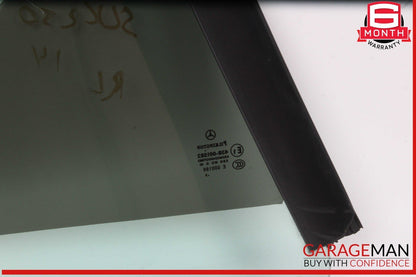 12-20 Mercedes R172 SLK250 SLK350 Rear Left Driver Side Quarter Window Glass OEM