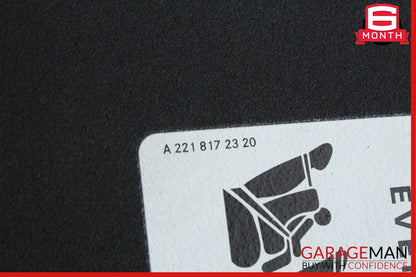 08-14 Mercedes W204 C63 AMG Front Left Side Sun Visor Sunvisor Shade Cover OEM