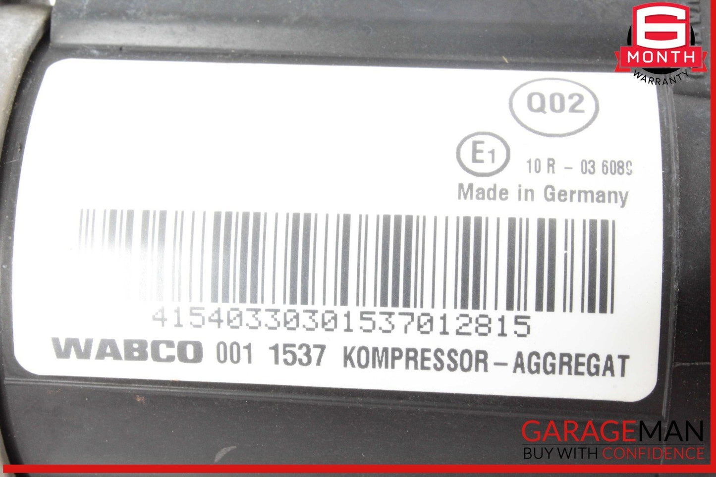 03-11 Mercedes W220 S500 4MATIC Air Airmatic Suspension Compressor Pump OEM