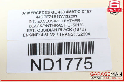 06-13 Mercedes X164 GL450 ML350 Rear Right or Left Suspension Upper Control Arm
