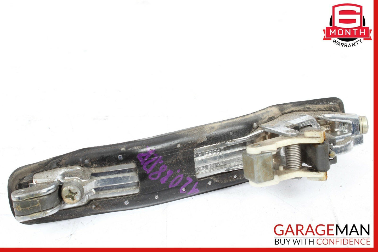 86-91 Mercedes W126 420SEL Sedan Rear Right Side Exterior Door Handle Assembly