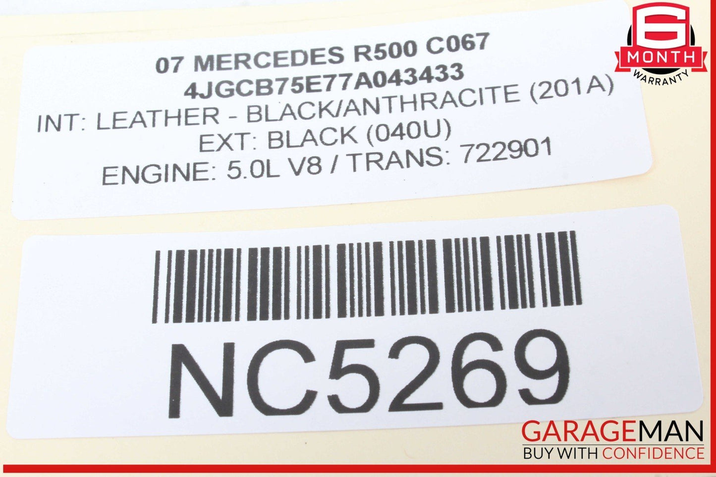 06-13 Mercedes W251 R500 GL320 Front Drive Shaft Driveshaft Axle OEM