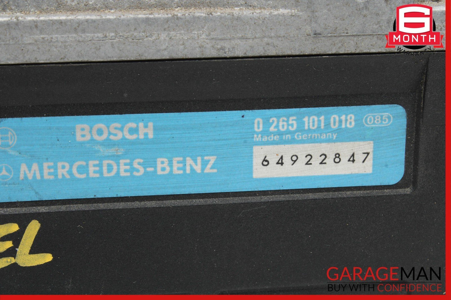 86-91 Mercedes W126 560SEL ABS Anti Lock Brake Control Module Unit 0265101018