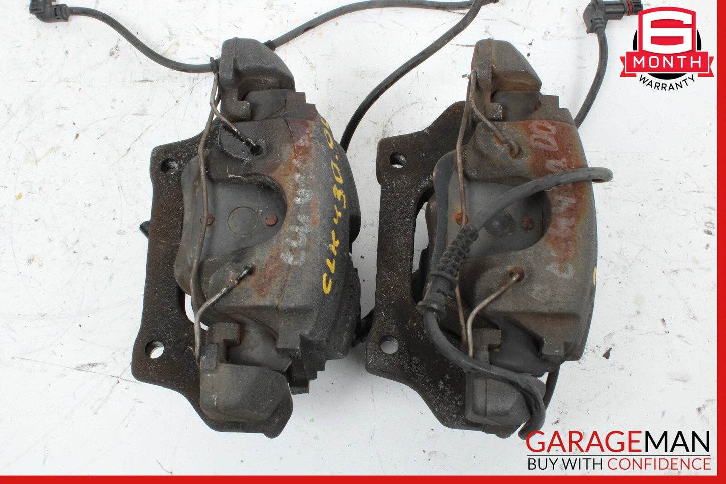 98-03 Mercedes W208 CLK430 Front Right & Left Brake Caliper Calipers Set of 2