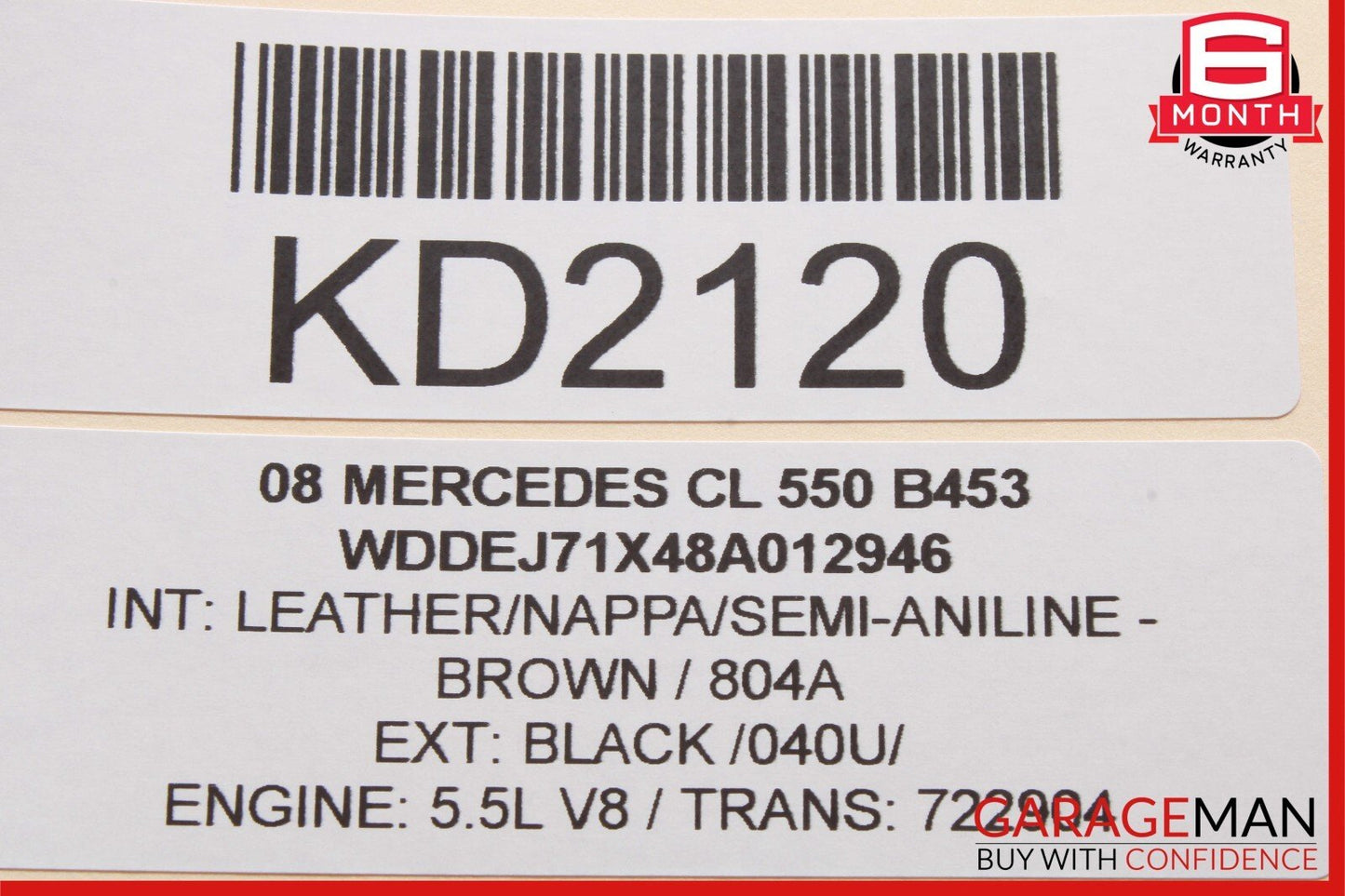 07-13 Mercedes CL550 CL600 Satellite Phone Radio Antenna Control Module Unit