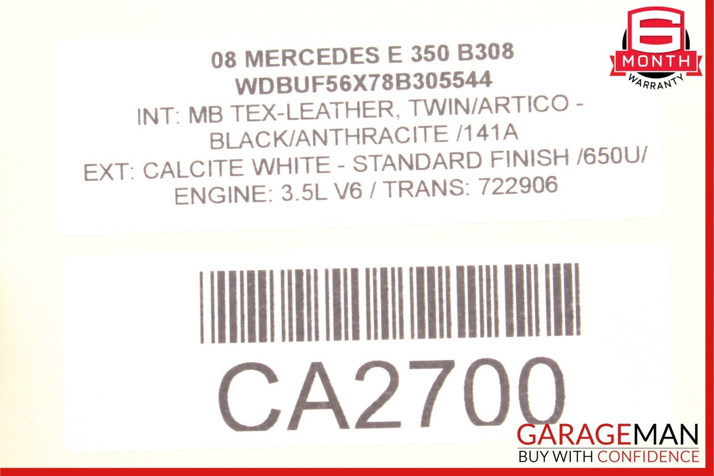 03-09 Mercedes W211 E350 E550 E320 Front Right Side Door Handle Flintgray OEM