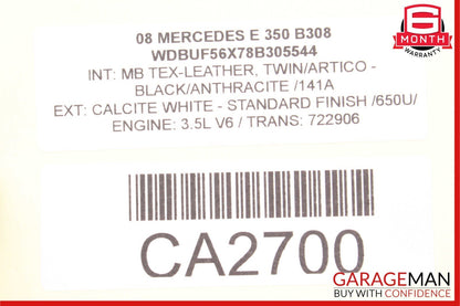 03-09 Mercedes W211 E350 E550 E320 Front Right Side Door Handle Flintgray OEM