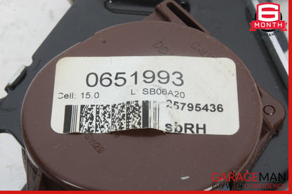 05-11 Cadillac STS Rear Right Seatbelt Seat Belt Retractor Beige OEM