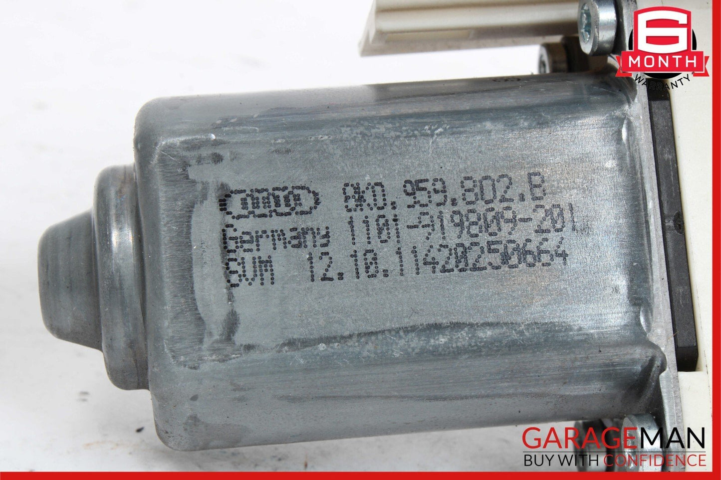 12-18 Audi A7 Rear Left Driver Side Door Window Regulator Motor OEM