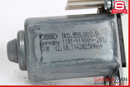 12-18 Audi A7 Rear Left Driver Side Door Window Regulator Motor OEM