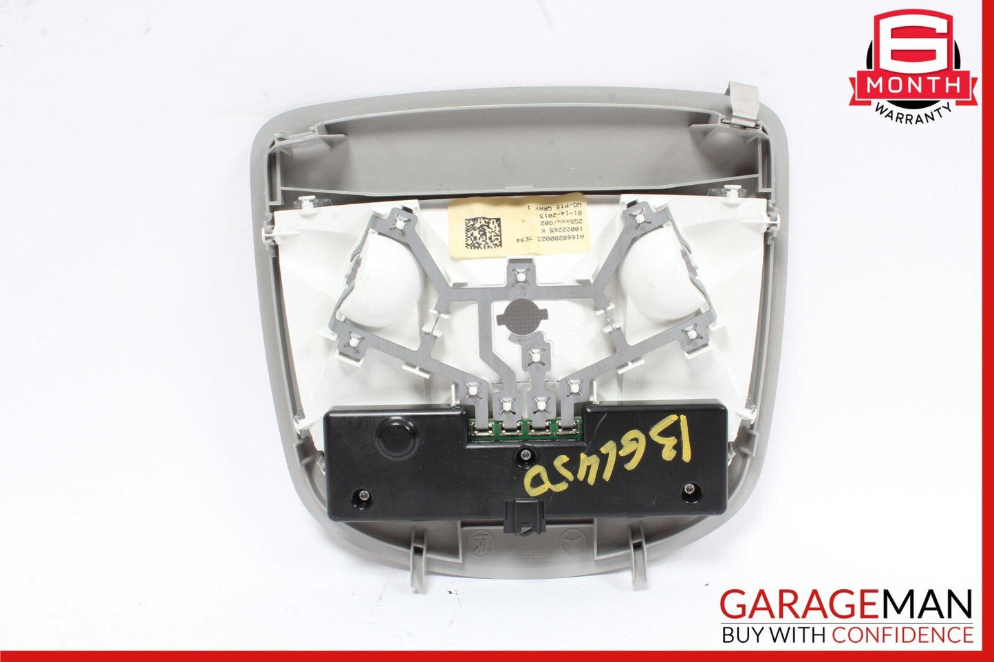 12-19 Mercedes X166 GL450 GLE350 Interior Roof Compartment Reading Light Lamp
