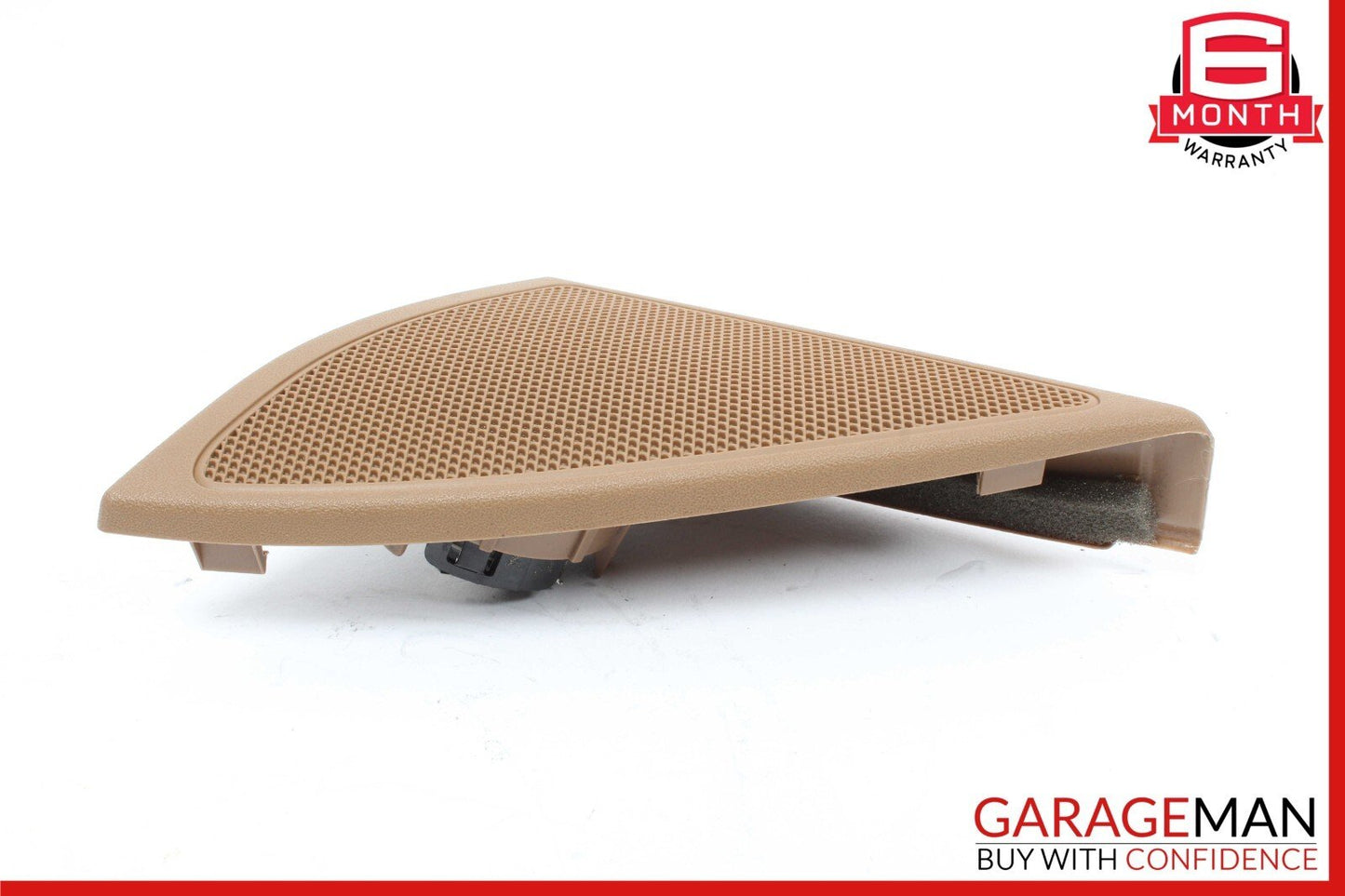 07-13 Mercedes W221 S550 S600 Front Left Side Door Tweeter Speaker Cover Brown
