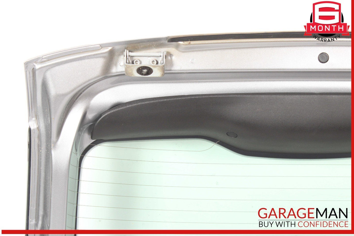 12-17 Fiat 500 Rear Trunk Lid Tailgate Liftgate Shell Gray OEM