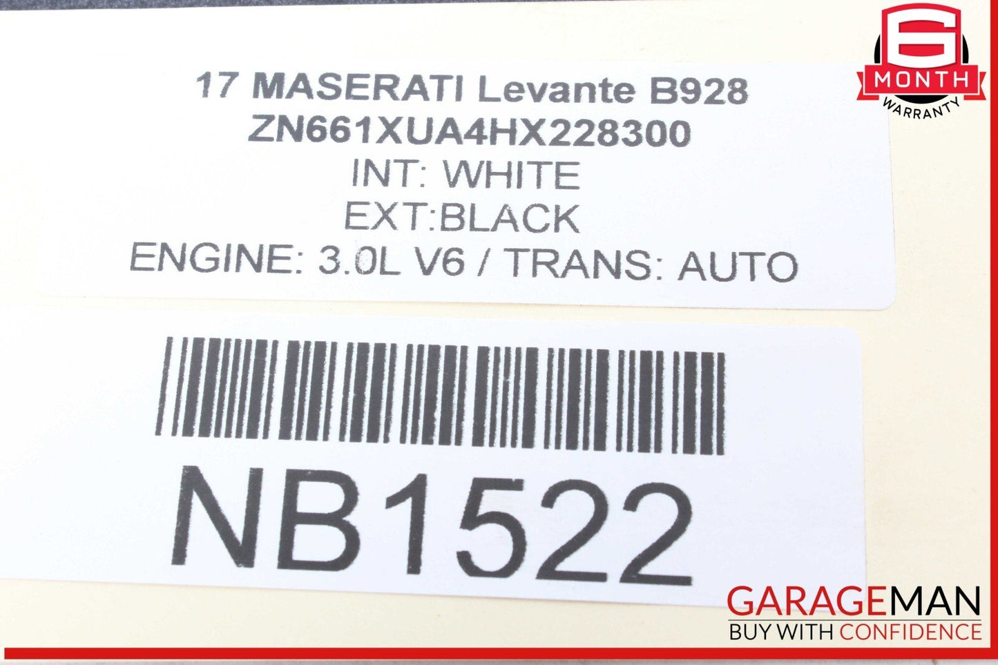 17-20 Maserati Levante S M161 ABS Anti Lock Brake Pump Module 67035286 OEM