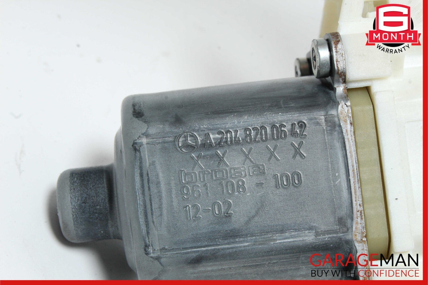 08-16 Mercedes C250 GLK350 E350 Rear Right Side Door Window Regulator Motor Unit