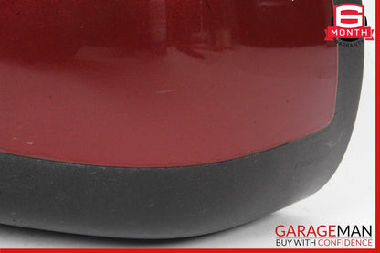 11-12 Nissan Leaf Front Left Driver Side Door Rear View Mirror Red OEM