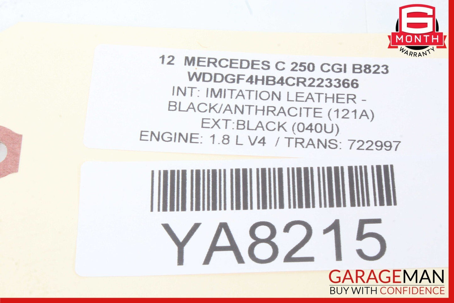12-14 Mercedes W204 C250 AC A/C Climate Temperature Heater Switch Control Panel