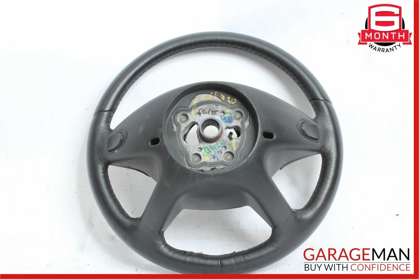 06-09 Mercedes W164 ML350 GL450 R500 Steering Wheel Black 1644605103 OEM