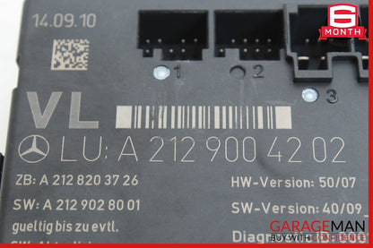 08-18 Mercedes E350 E400 C250 SLK350 Front Left Side Door Control Module OEM