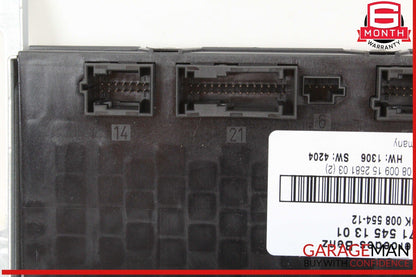 05-11 Mercedes R171 SLK280 SLK350 Rear SAM Module Relay Fuse Box Assembly OEM