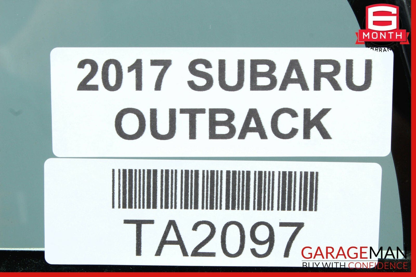 15-18 Subaru Outback Front Right Passenger Side Door Quarter Window Auto Glass